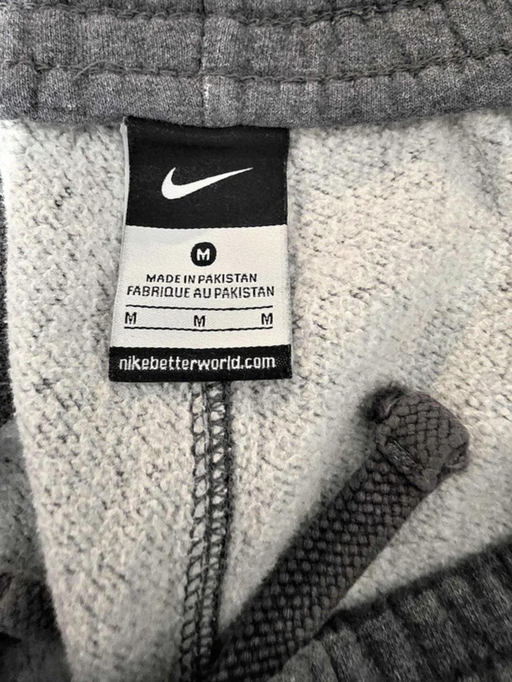 Nike Club Fleece Cargo Pants Gray Medium - Picture 3 of 11